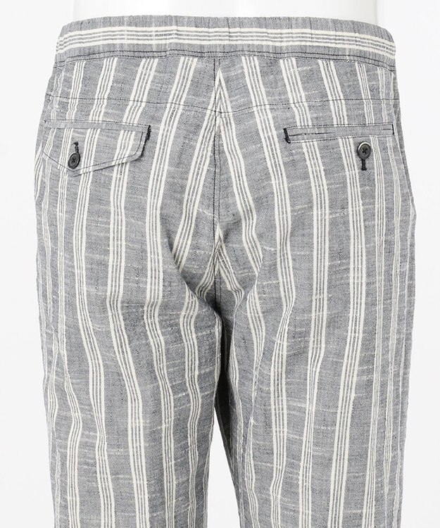 JOSEPH ABBOUD MOUNTAIN 【SPACE】OGワイドストライプ パンツ ネイビー系2