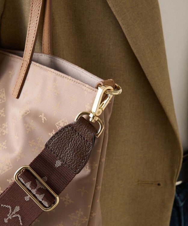 russet ナイロンジャガードセパレートトート(SF-275) Mocha