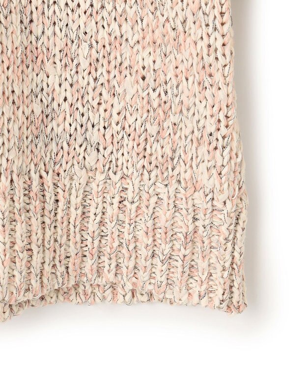 BEIGE， OPAL / チャンキーニットプルオーバー Color mix