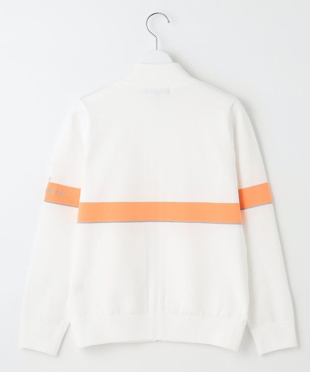 23区GOLF 【WOMEN】ニットブルゾン ホワイト系