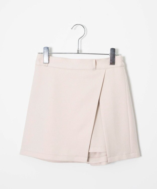 WEGO スリットレイヤードスカパン ホワイトアイボリー