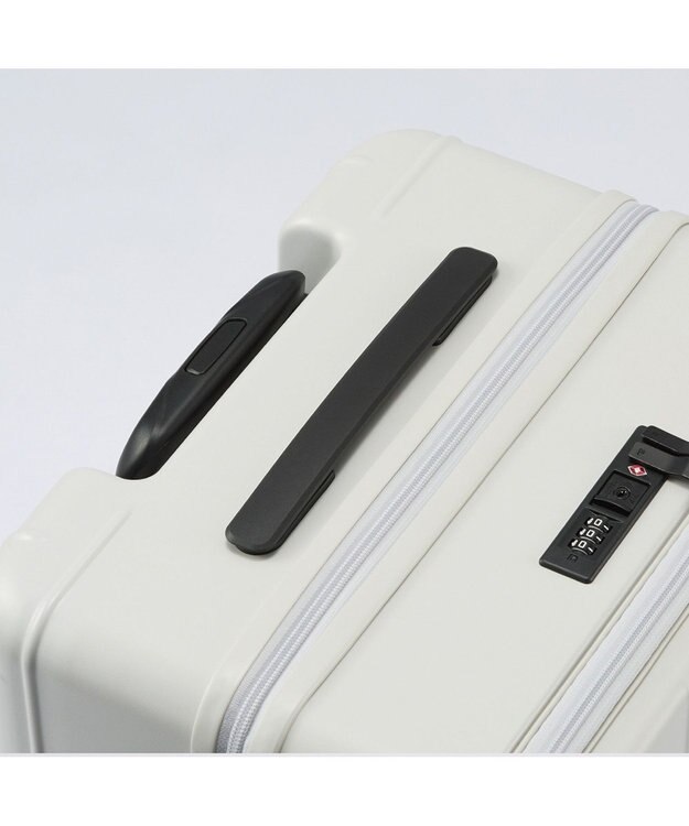 ACE BAGS & LUGGAGE ace. トレリスZ スーツケース 65/75L エキスパンド フロントオープン 09072 エース アッシュホワイト