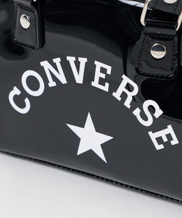 WEGO 【CONVERSE】別注CONVERSEボストンバッグ ブラック