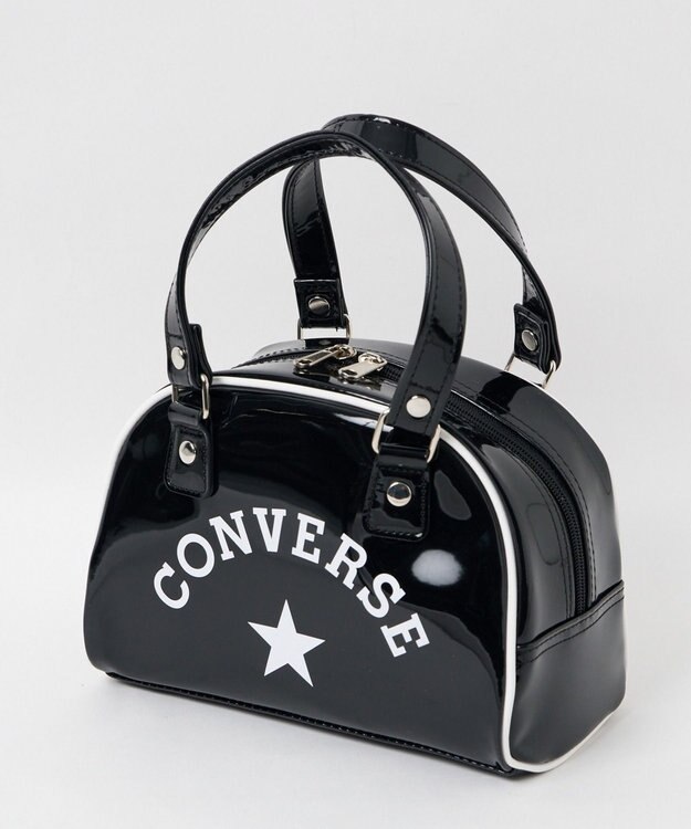 WEGO 【CONVERSE】別注CONVERSEボストンバッグ ブラック