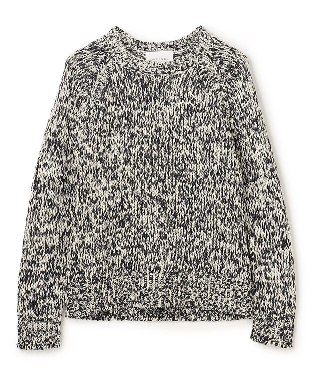 BEIGE， OPAL / チャンキーニットプルオーバー Monotone