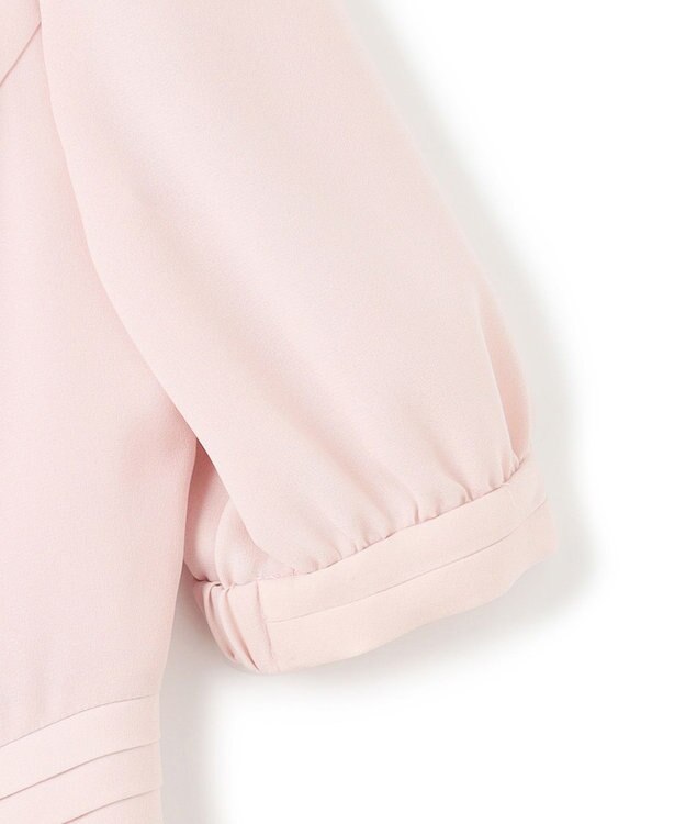 TOCCA 【WEB限定・洗える・消臭】RIBBON ROSETTE HALF ドレス ピンク系