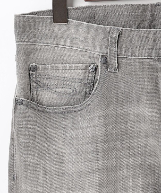 JOSEPH ABBOUD 【サスティナブル/JAPANファブリック/ストレッチ】オゾンハイパワーデニム パンツ ライトグレー系