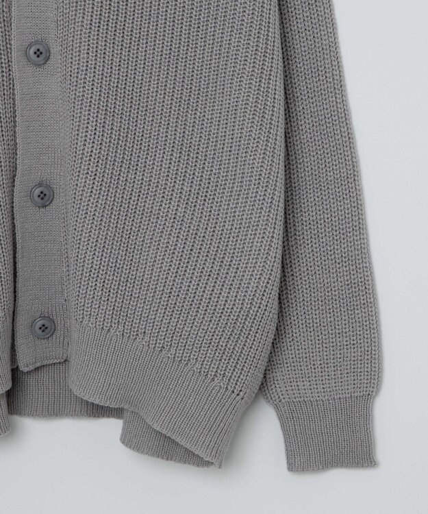 WEGO オーバーフィットカーディガン ライトグレー