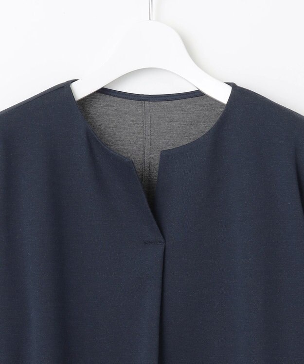 J.PRESS LADIES セルロースリバー カットソー ダルブルー系