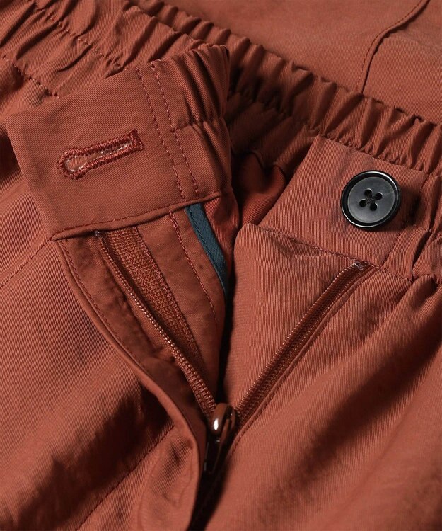 Paul Smith アセテートナイロン ドロストパンツ ダークオレンジ
