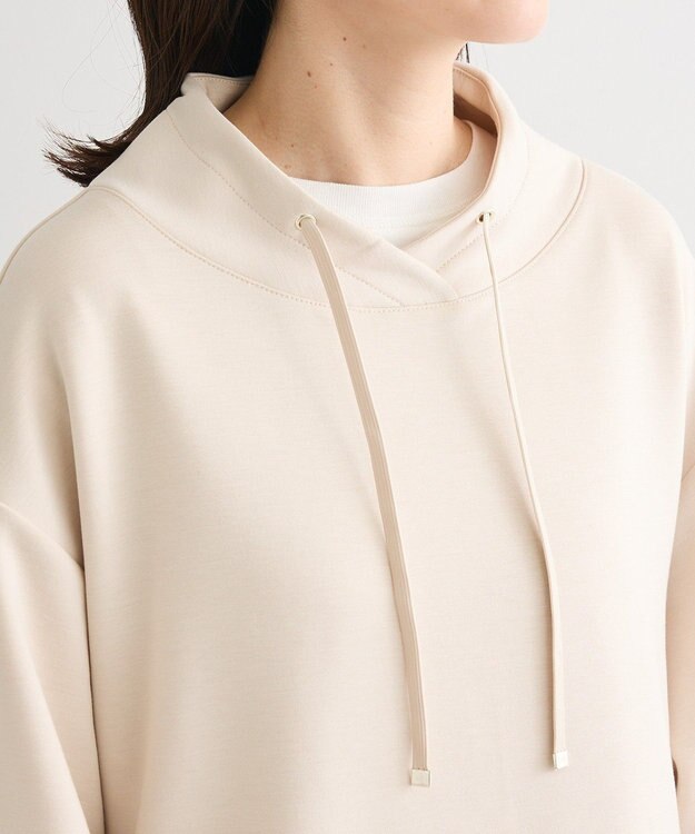 Green Parks ダンボール抜け衿プルオーバー Light Beige