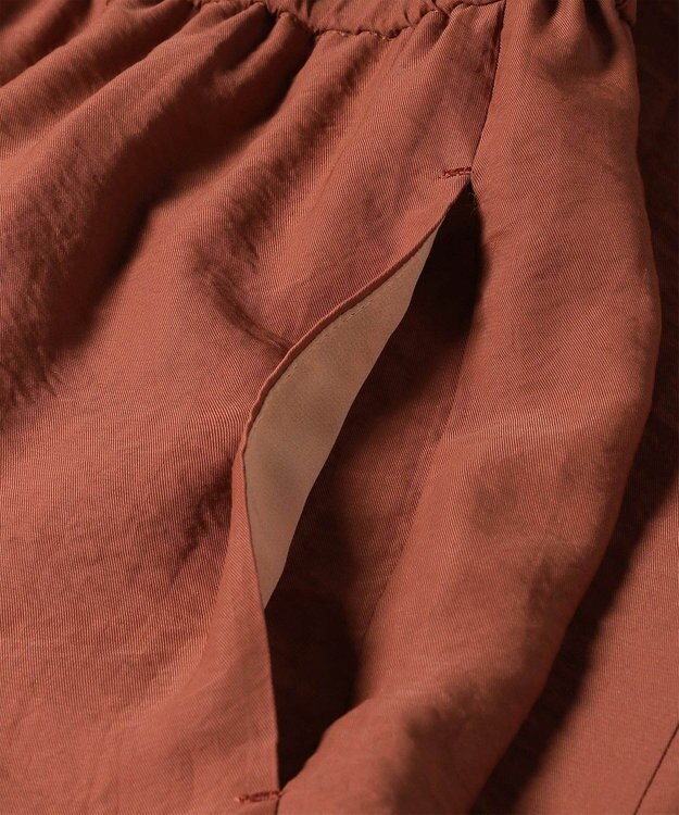 Paul Smith アセテートナイロン ドロストパンツ ダークオレンジ