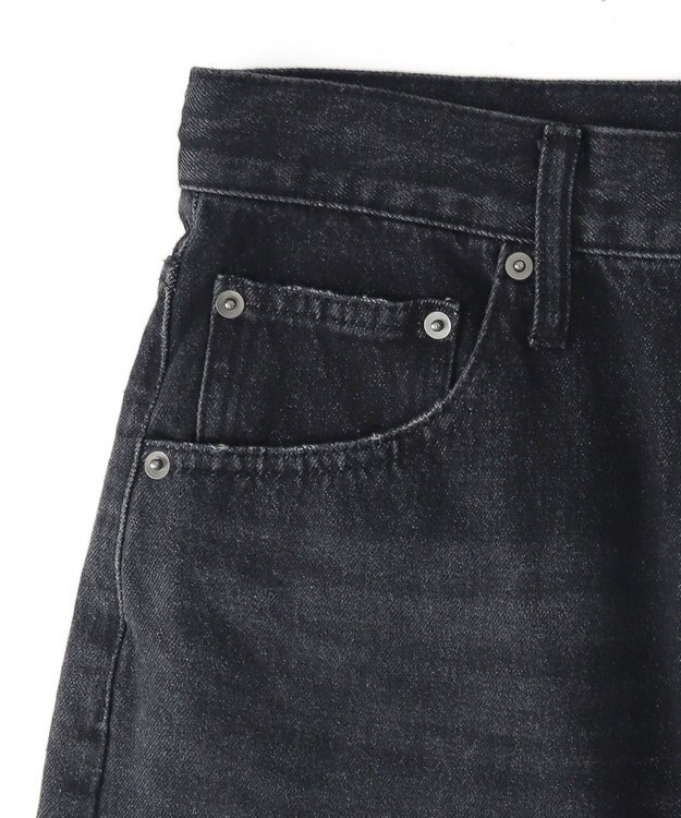 WEGO スーパーバギーダメージデニムパンツ デニムブラックソノタ