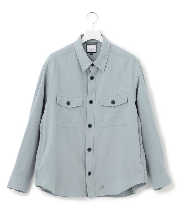 J.PRESS YORK STREET 【UNISEX】リネンCPOジャケット ダルブルー系