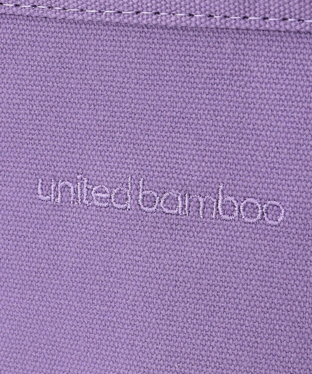 united bamboo ベーシックキャンバストート(大サイズ) パープル系