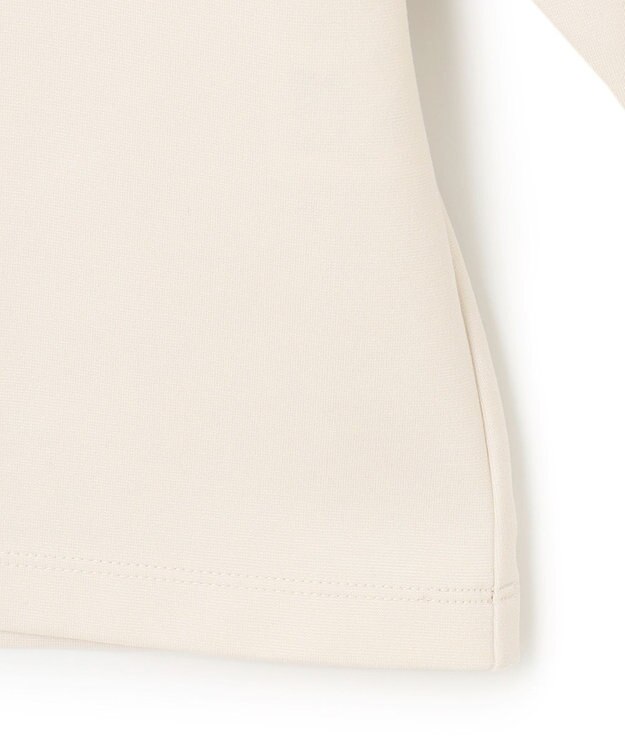 23区 L 【洗える】ヴィスコースソフトポンチ ラグラン カットソー アイボリー系