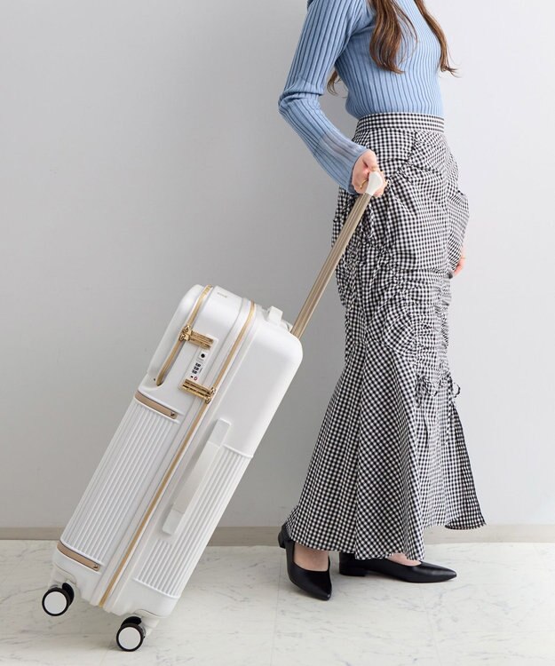 ACE BAGS & LUGGAGE Jewelna Rose コゼット・スーツケース Mサイズ  55L 05542 ホワイト