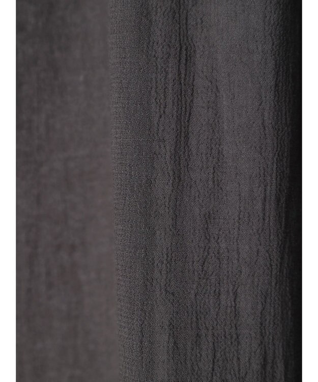 AMERICAN HOLIC シアーＢＩＧシルエットシャツチュニック Charcoal Gray