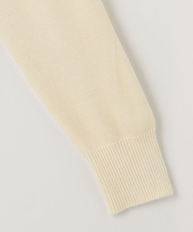 組曲 カシミヤブレンドバルキーポロ ニット アイボリー系