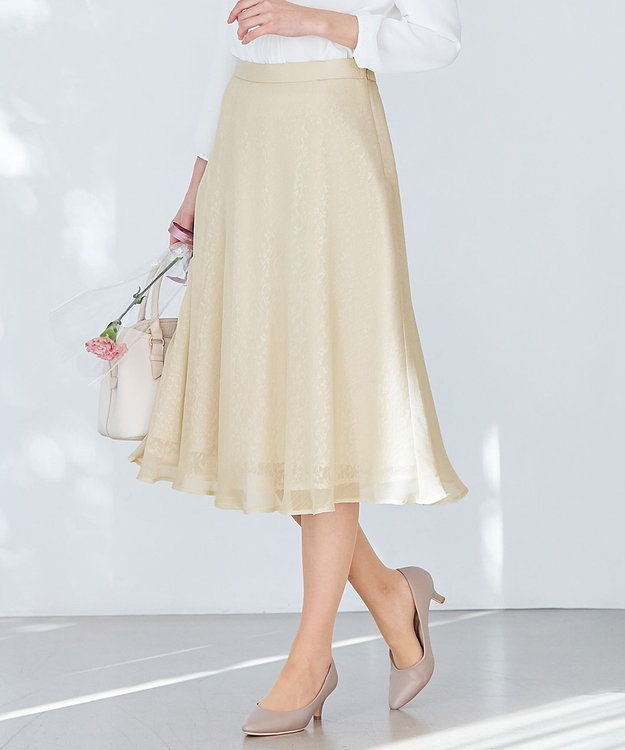 【洗える】レーシーミルフィーユ スカート / any SiS | ファッション