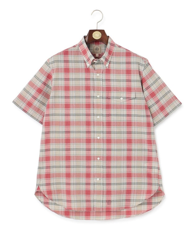J.PRESS MEN 【WEB・一部店舗限定】マドラスチェックシャツ ライトグレー系3
