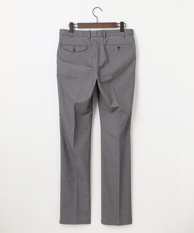 JOSEPH ABBOUD 【ウエストも伸びる!/洗える/速乾/ストレッチ】ハイパワーシャンブレードビー パンツ ライトグレー系