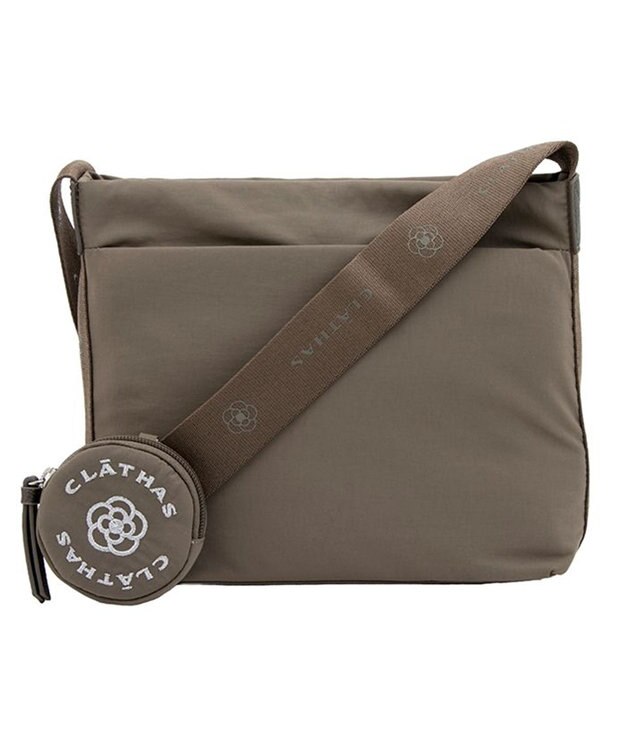 CLATHAS レザン ショルダーバッグ グレージュ