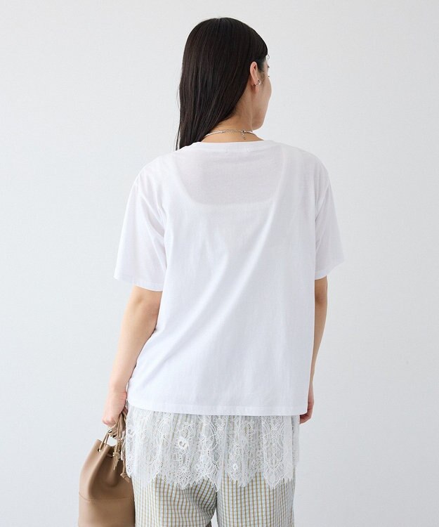 CRAFT STANDARD BOUTIQUE フォトプリントＴシャツ Off White