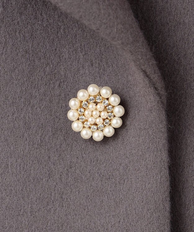 TOCCA 【消臭】PEARL ROCK ショートコート モカ系