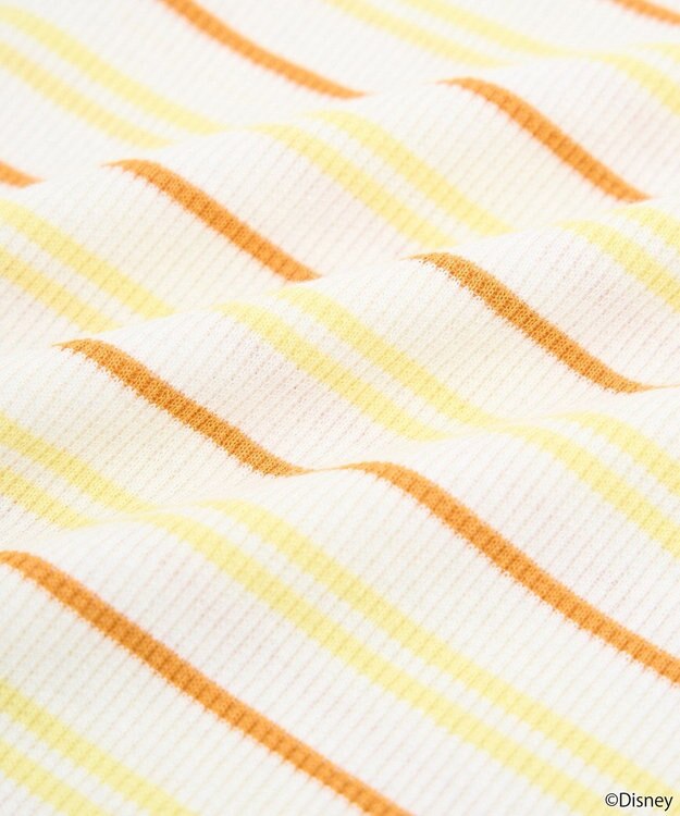 earth music&ecology チップ＆デール／ボーダーメロープルオーバー Orange