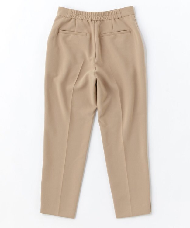 UNFILO イージーケア  テーパードパンツ キャメル