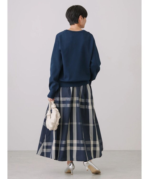 AMERICAN HOLIC エコカルットクルーネックカーディガン Navy