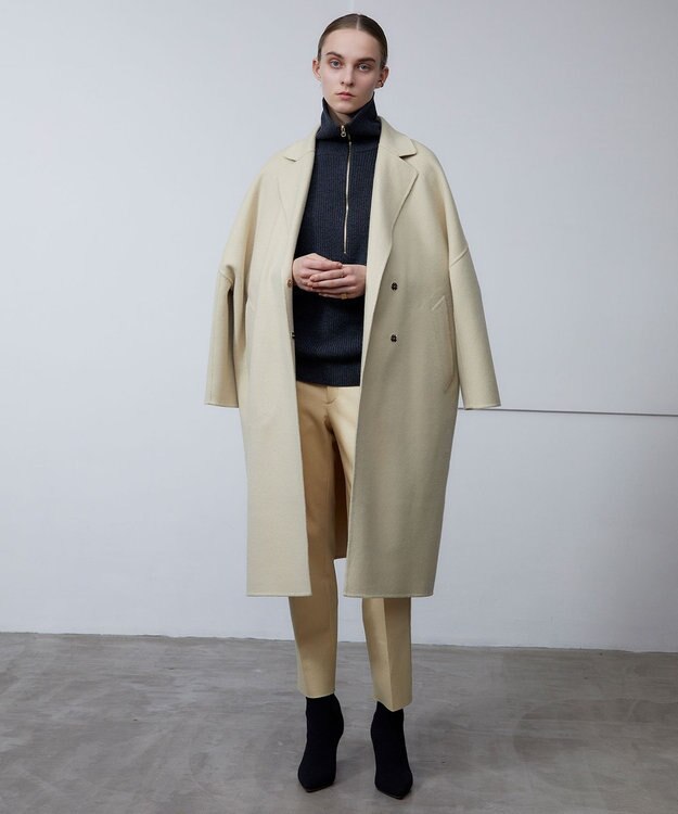 BEIGE， 【S-size】CORBY / クロップドパンツ Maize