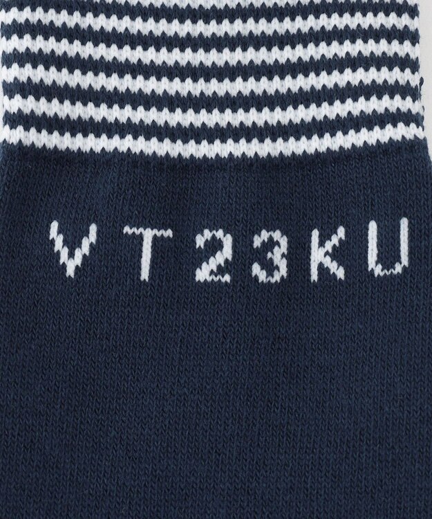 23区GOLF 【WOMEN】ベーシック ニーハイソックス ネイビー系
