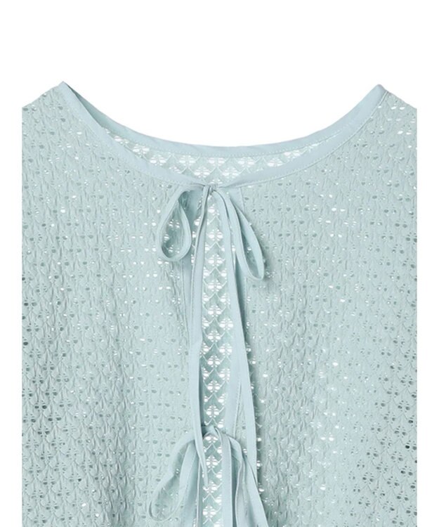 Green Parks ・ＥＬＥＮＣＡＲＥ　ＤＵＥ　２ｗａｙメッシュカーディガン Mint