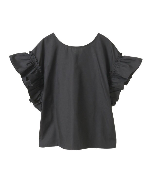 Green Parks ・ＥＬＥＮＣＡＲＥ　ＤＵＥ　バックリボンブラウス Off White