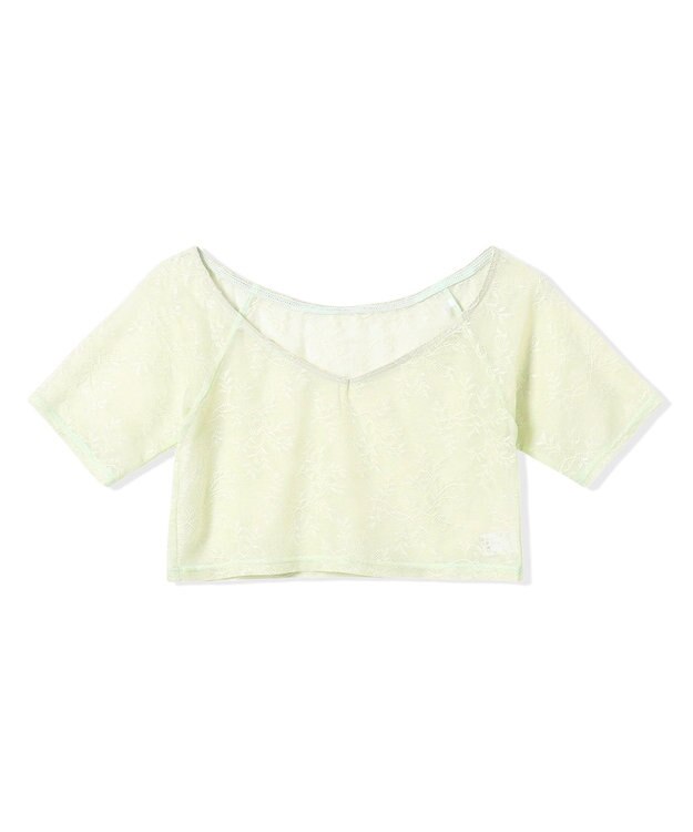 Chacott ショートトップ リーフグリーン