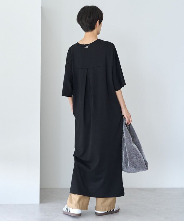 AMERICAN HOLIC バックタックカットワンピース Black