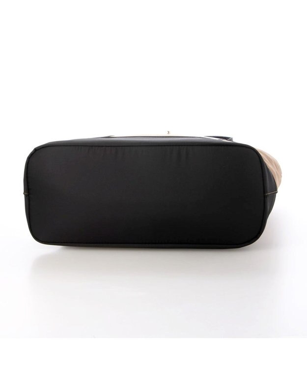 UNBILLION カシュカシュ cachecache / フロントベルトナイロン2wayトートバッグ キャメル