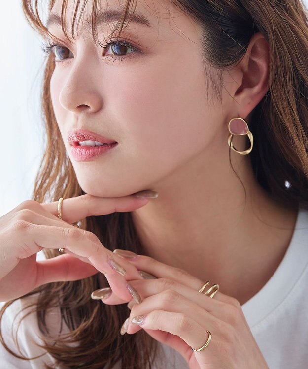 Tiaclasse 【4点セット】クロスデザインリング　アソートセット ゴールド