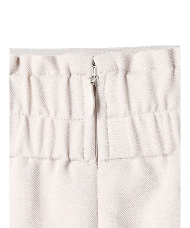 YECCA VECCA シャーリングロングナロースカート Light Beige