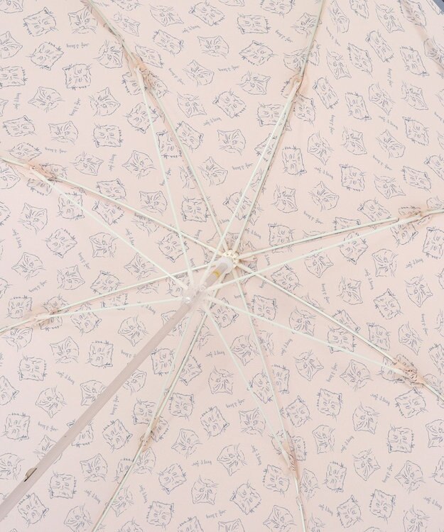 MOONBAT PAUL&JOE ACCESSOIRES(ポール＆ジョー アクセソワ) 長傘 ドローイングヌネット＆ジプシー ベージュ