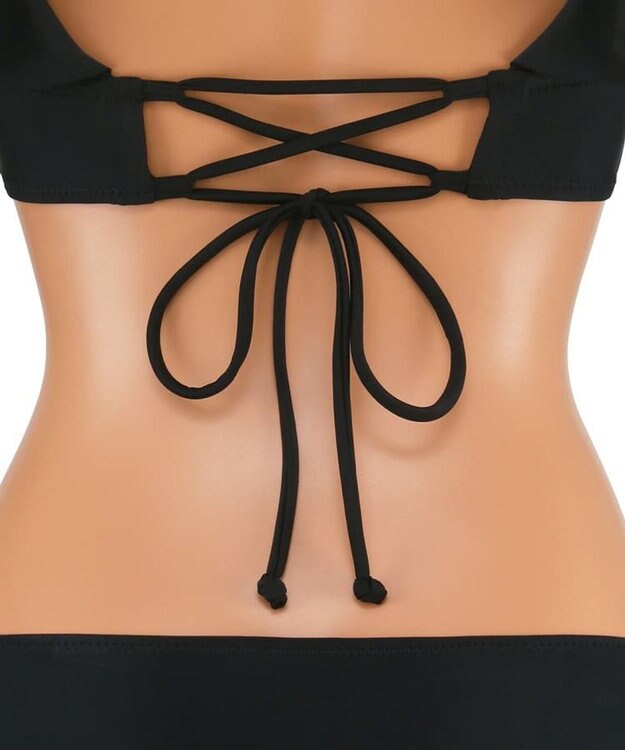 San-ai Resort（三愛水着楽園） 軽い着け心地でしっかり盛れる【楽盛り水着】　ワイヤービキニ ブラック