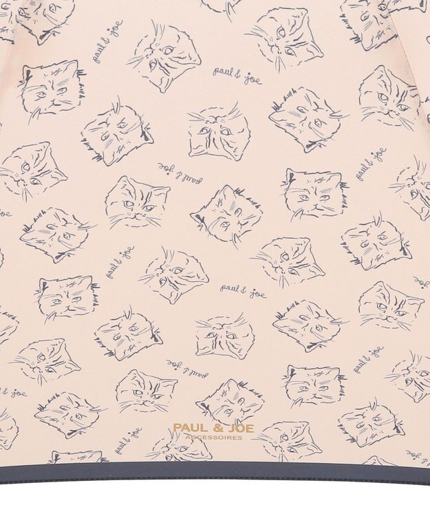 MOONBAT PAUL&JOE ACCESSOIRES(ポール＆ジョー アクセソワ) 長傘 ドローイングヌネット＆ジプシー ベージュ