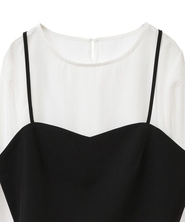 Green Parks ＳＥＴ２点　ビスチェ＋チュニック Black