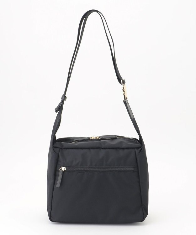 LA BAGAGERIE メタルバックル　ボックスショルダー　Sサイズ ブラック