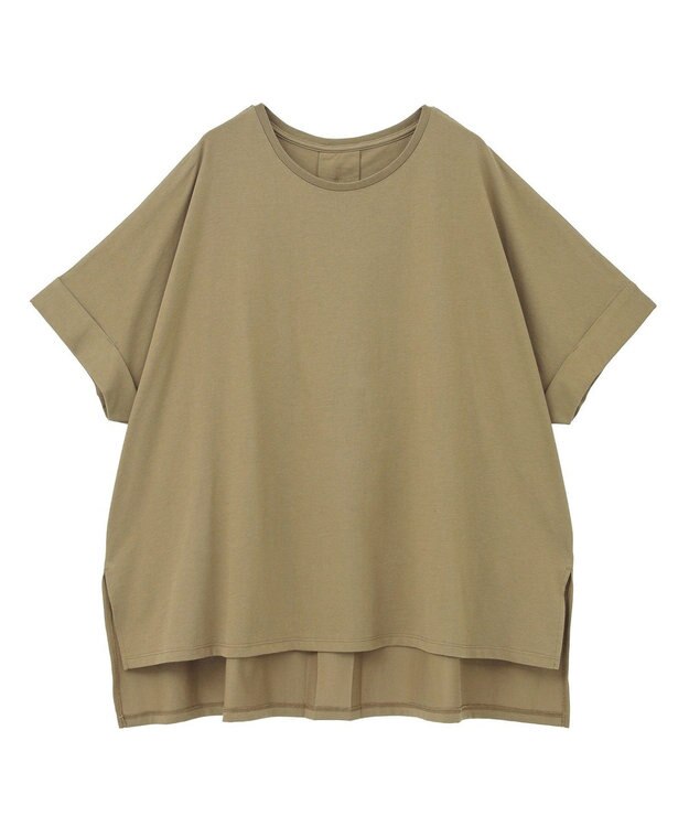 AMERICAN HOLIC 接触冷感バックタックプルオーバー Olive