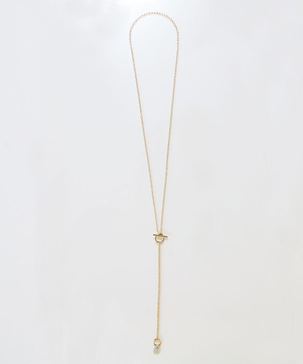 Phoebe 【金属アレルギー対応】ミニマルチェーンロングコインネックレス　ゴールド　ニッケルフリー ゴールド