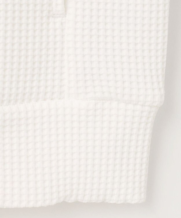 23区GOLF 【MEN】【UVケア】ワッフル パーカー ホワイト系