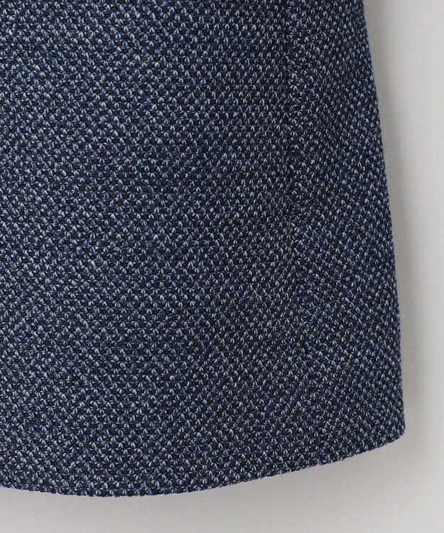 GOTAIRIKU 【カーディガンジャケット】ブリスターバーズアイ ニットジャケット ダルブルー系8